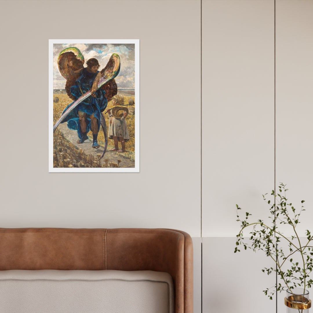 Following the Angel – Triptych (Central Part) by Jacek Malczewski