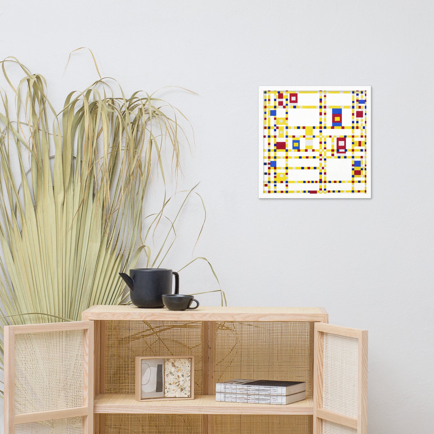 Broadway Boogie Woogie by Piet Mondrian