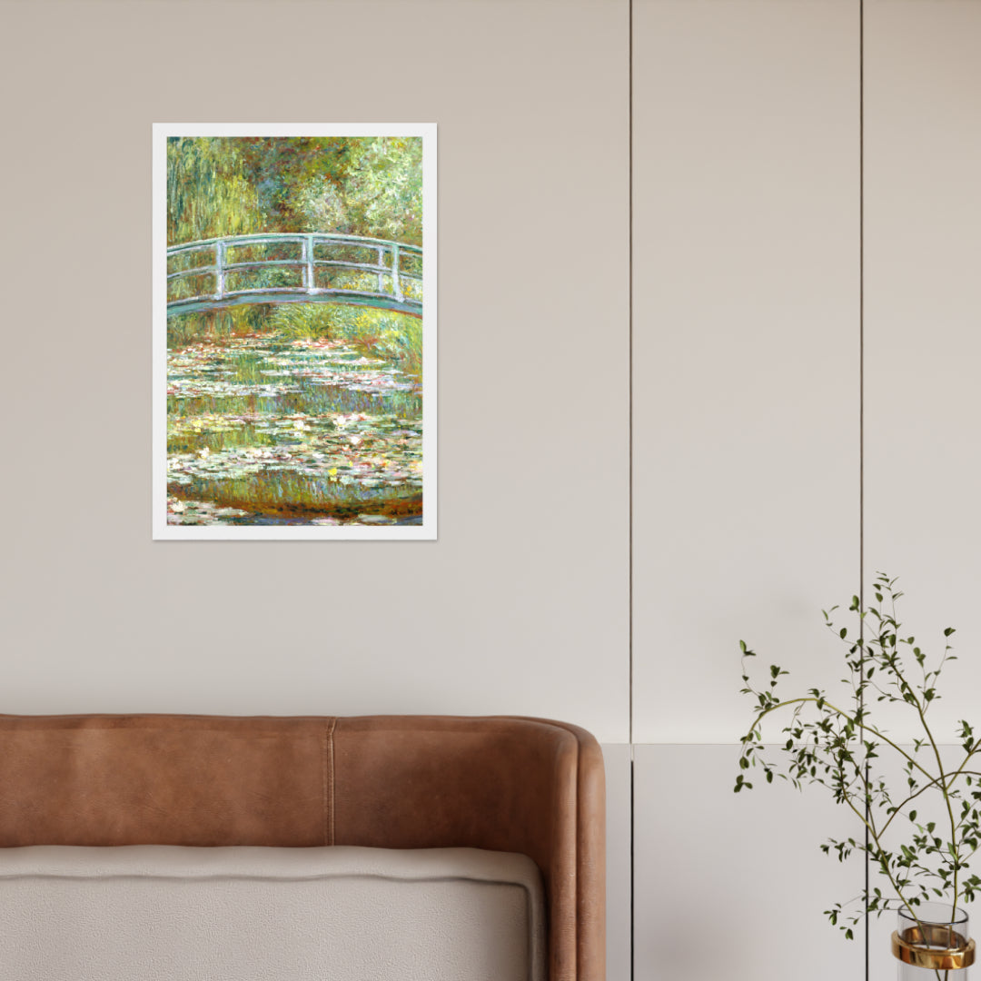 Bridge over a Pond of Water Lilies by Claude Monet