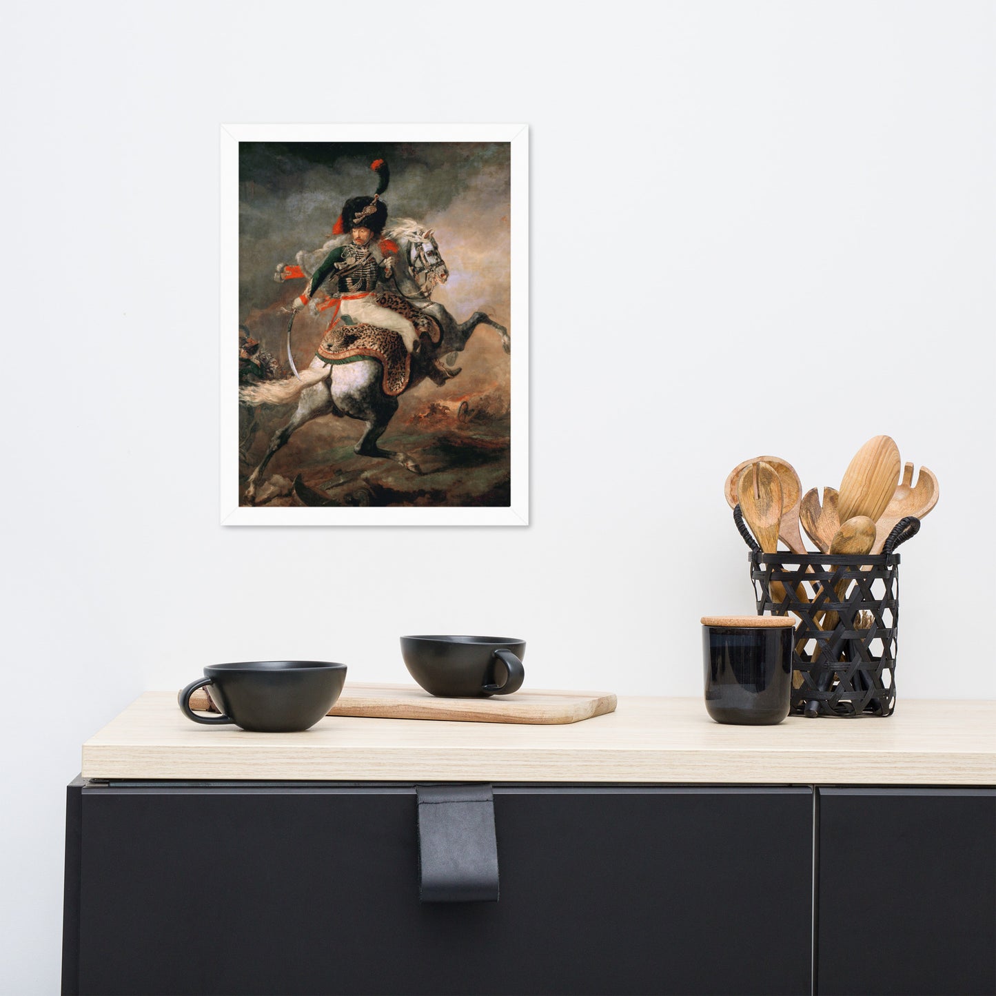 The Charging Chasseur by Théodore Géricault