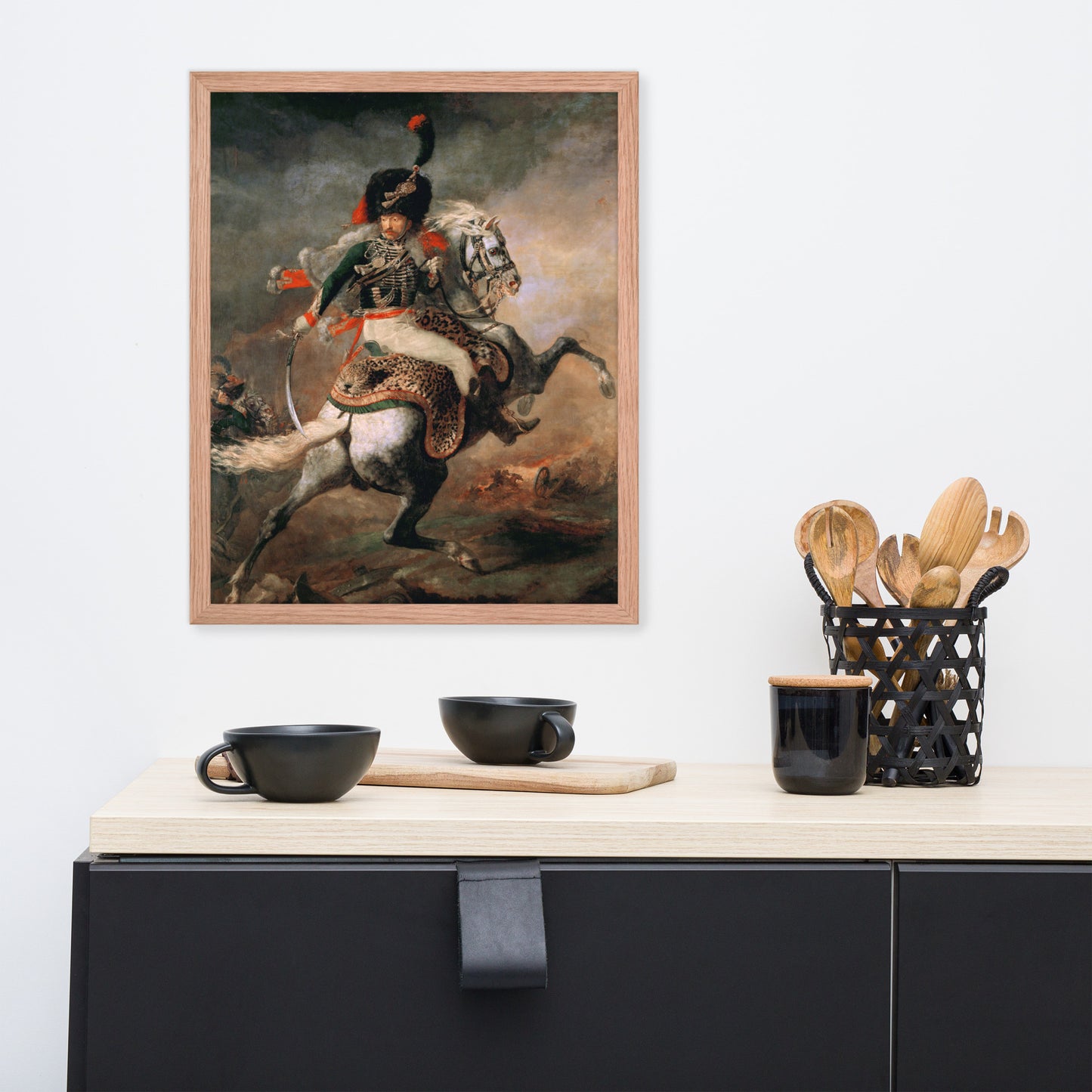 The Charging Chasseur by Théodore Géricault