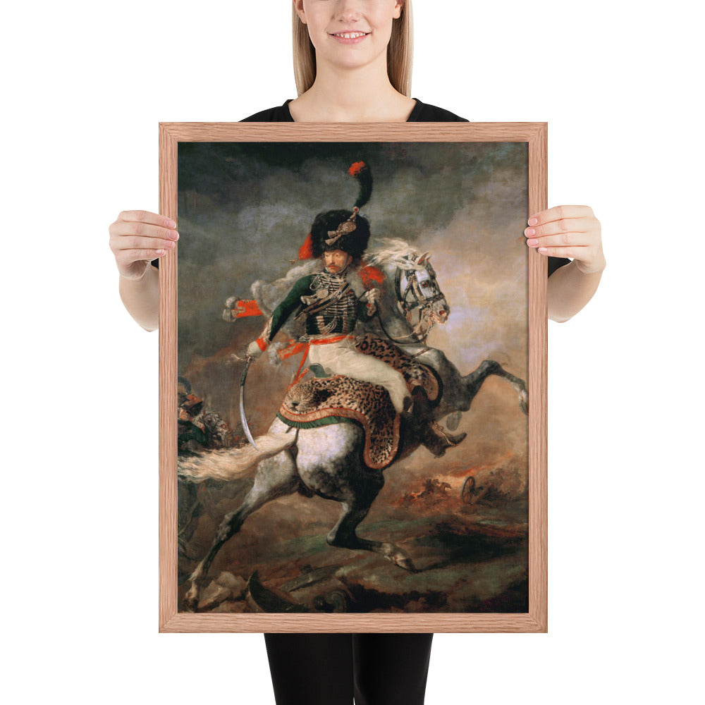 The Charging Chasseur by Théodore Géricault