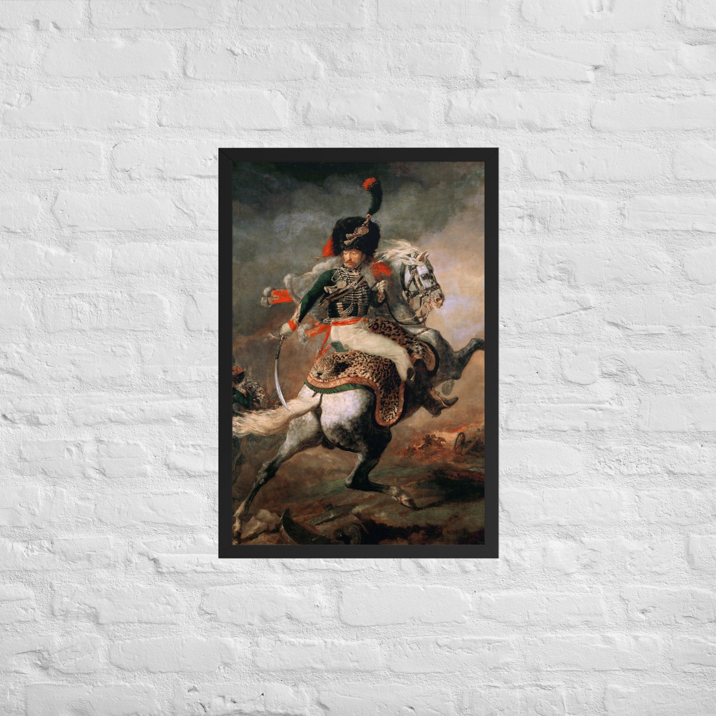 The Charging Chasseur by Théodore Géricault