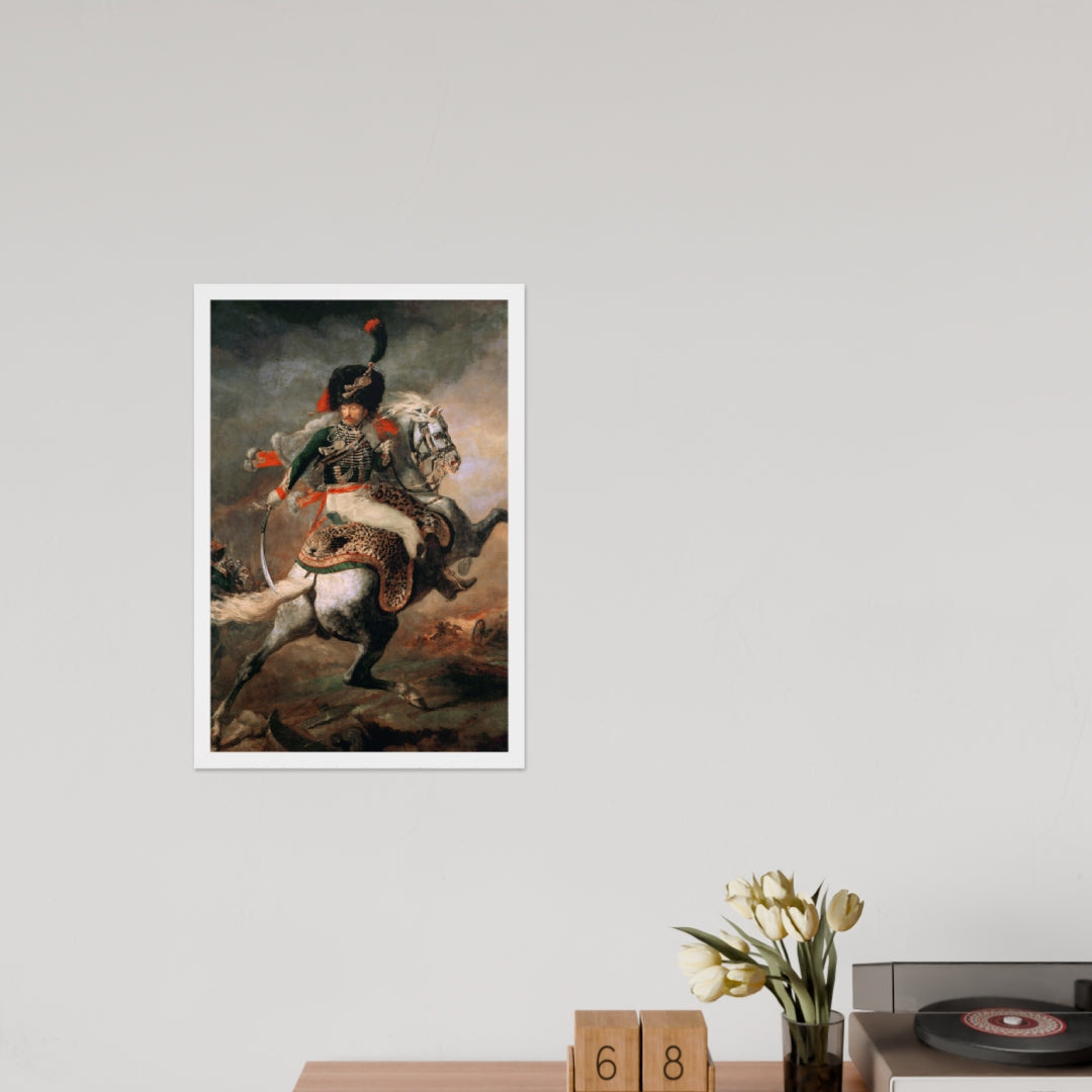 The Charging Chasseur by Théodore Géricault