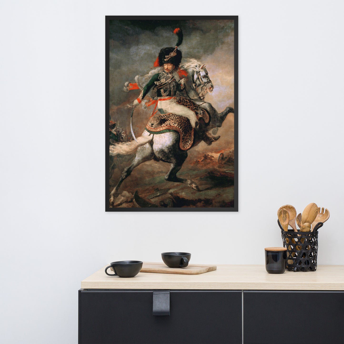The Charging Chasseur by Théodore Géricault