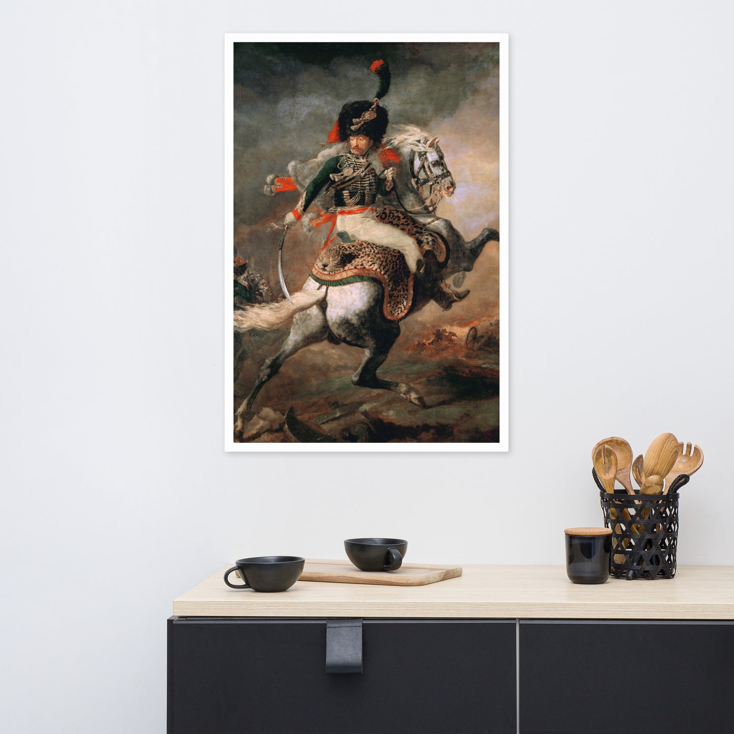 The Charging Chasseur by Théodore Géricault