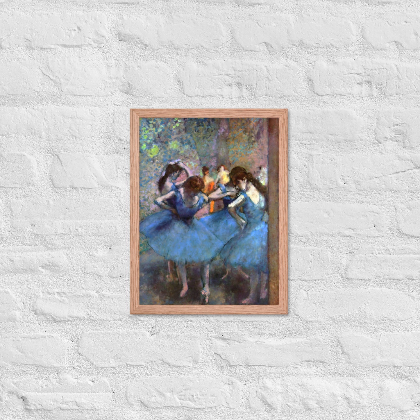 Dancers in Blue by Edgar Degas
