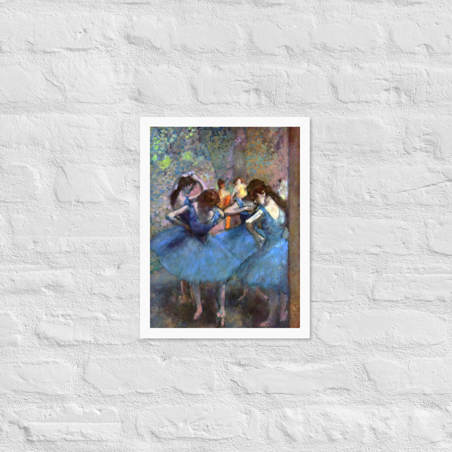 Dancers in Blue by Edgar Degas