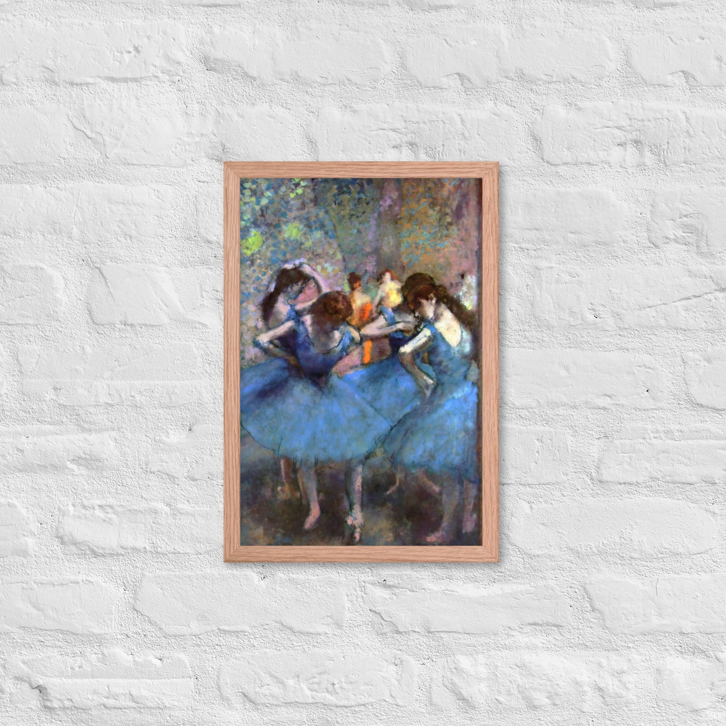 Dancers in Blue by Edgar Degas