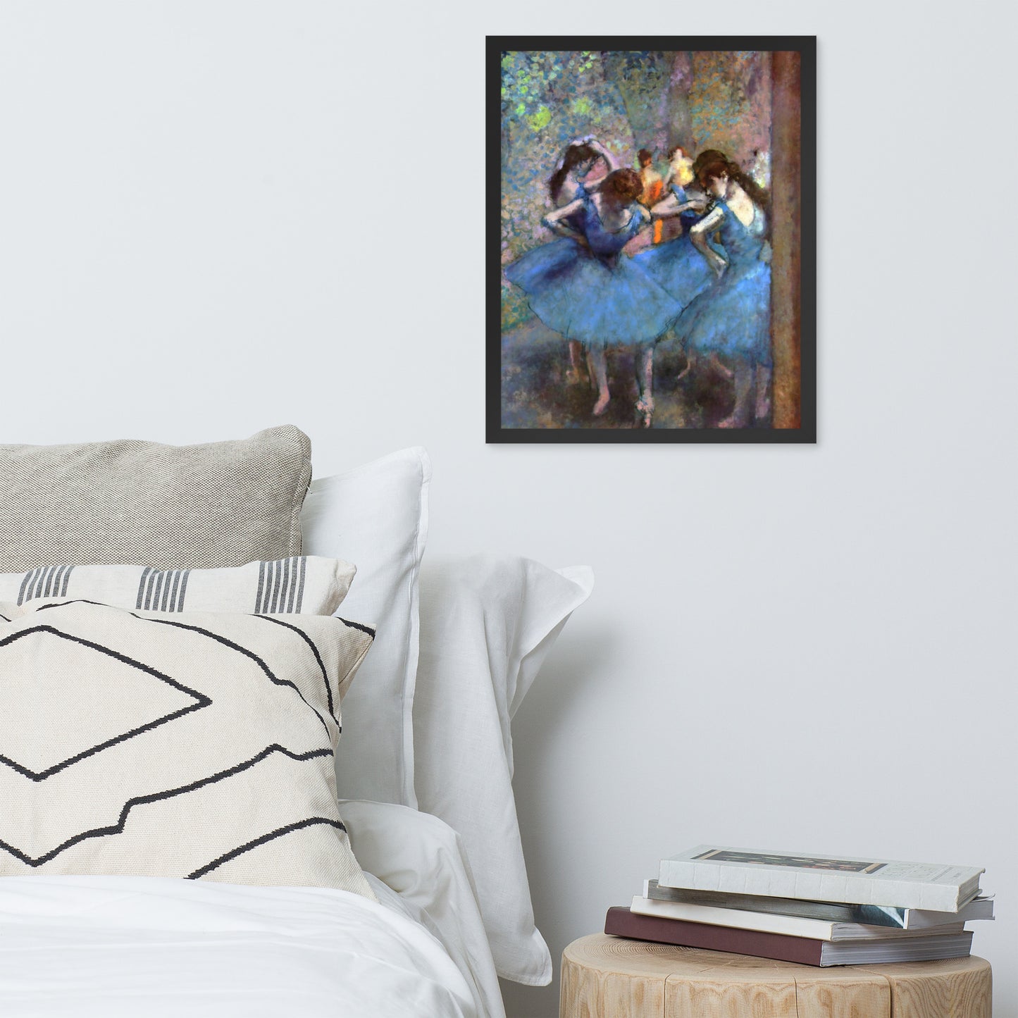 Dancers in Blue by Edgar Degas