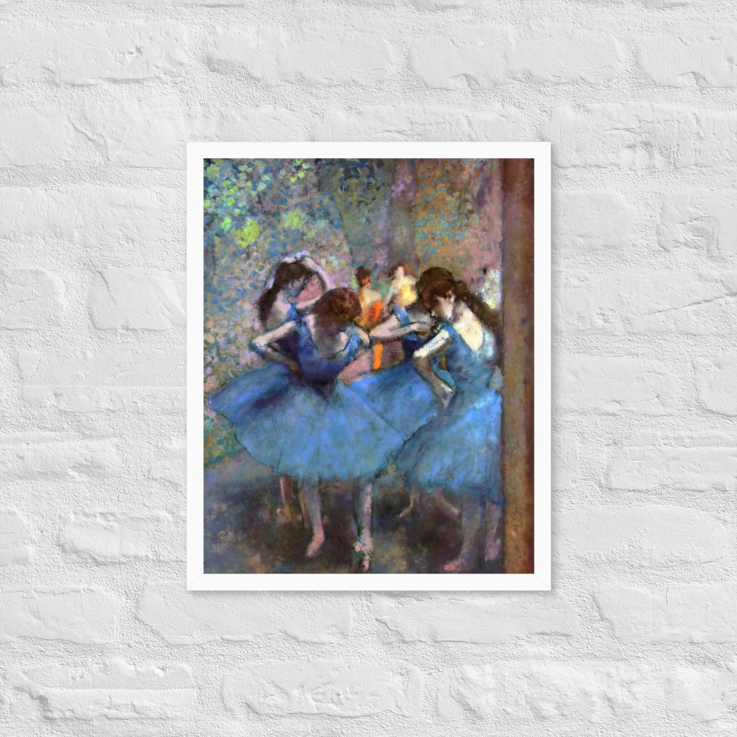 Dancers in Blue by Edgar Degas