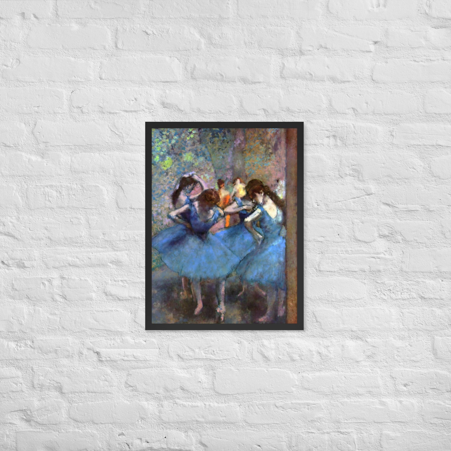Dancers in Blue by Edgar Degas