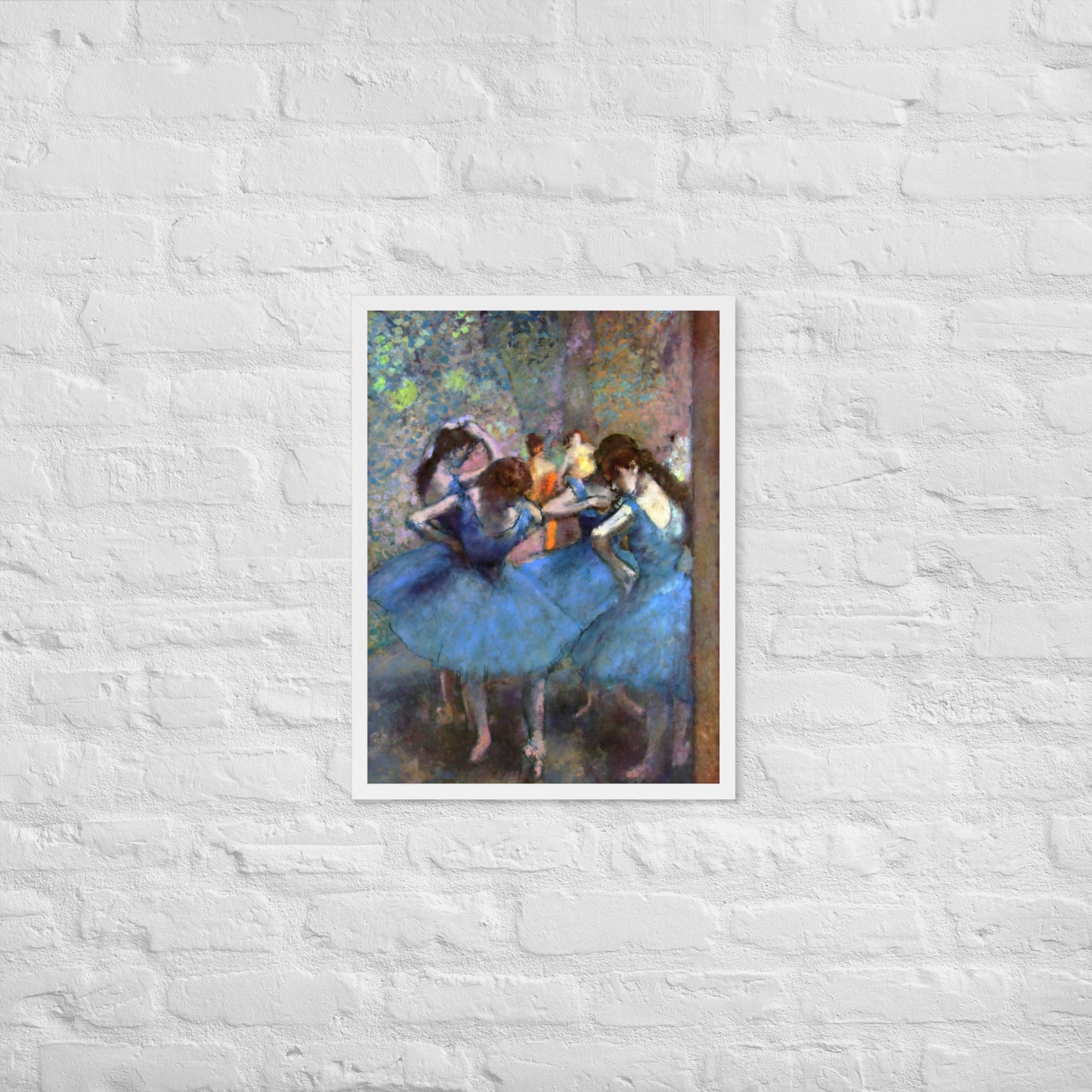 Dancers in Blue by Edgar Degas