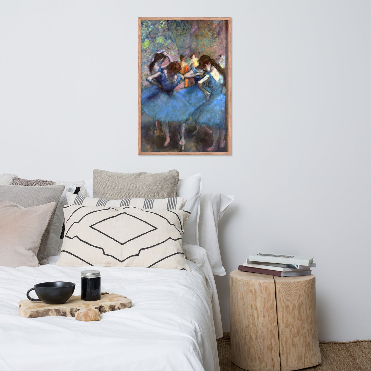 Dancers in Blue by Edgar Degas