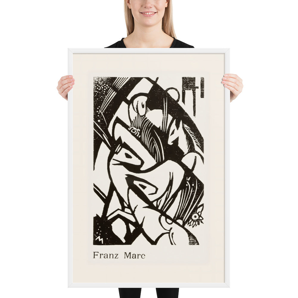Horses by Franz Marc