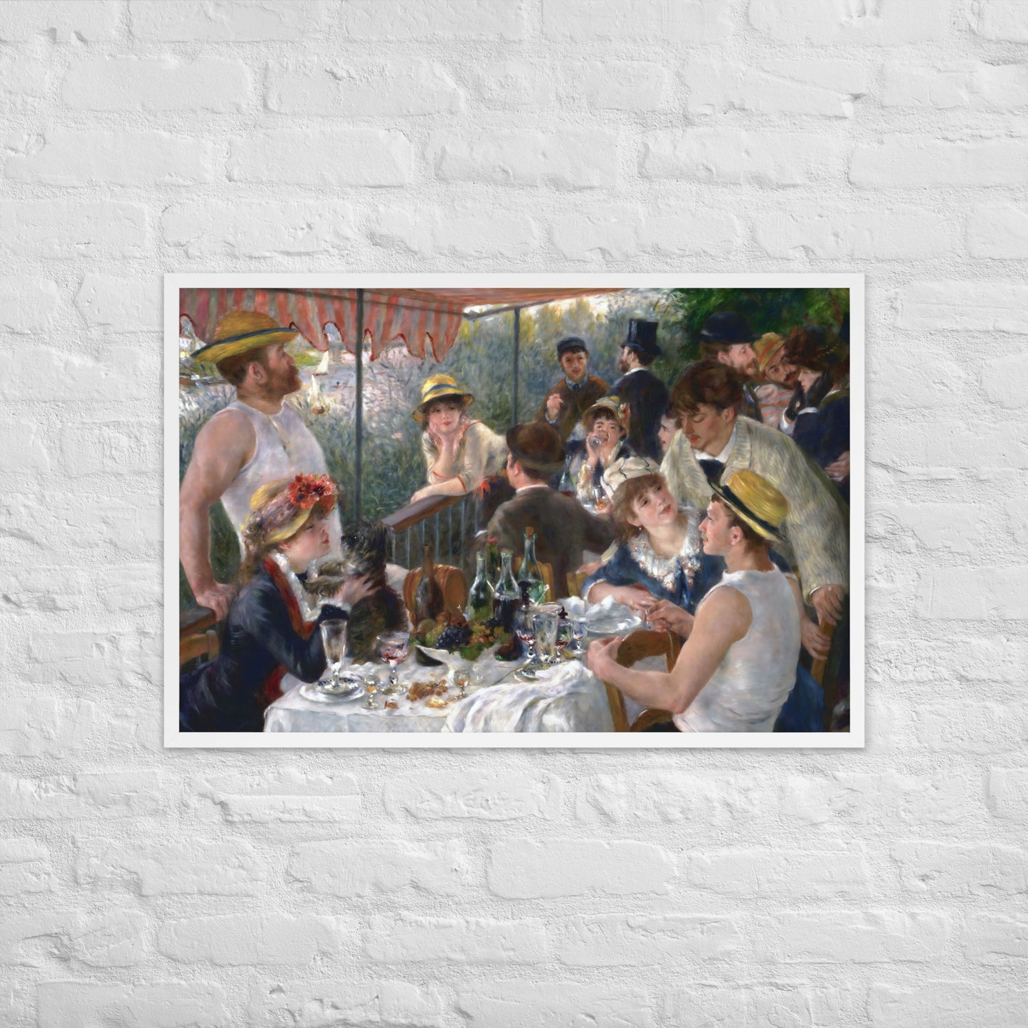 Luncheon of the Boating Party by Pierre-Auguste Renoir