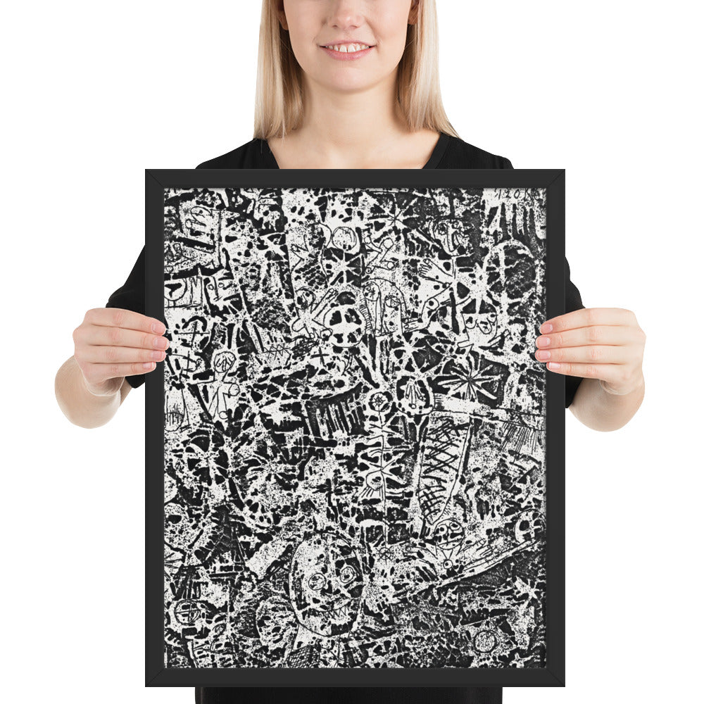 Paul Klee - Small World (1914) | Abstract Wall Art