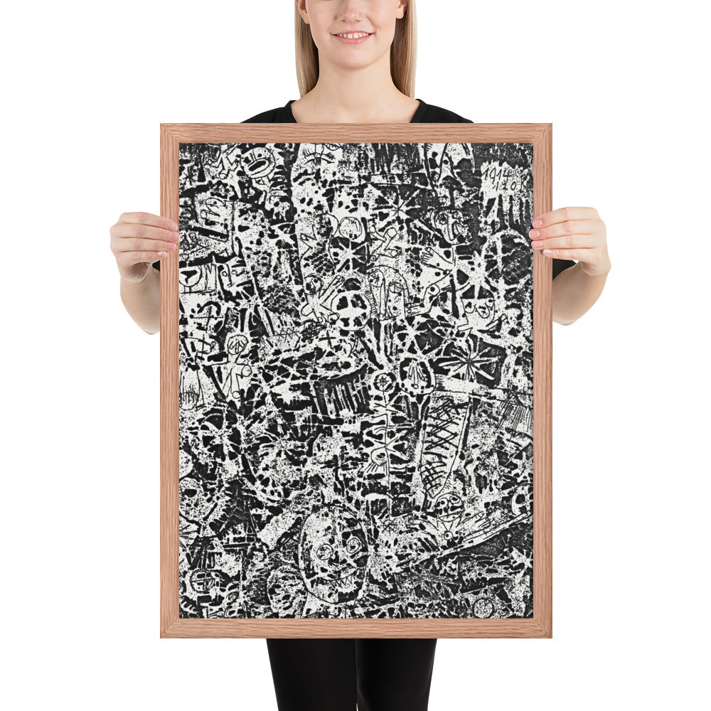 Paul Klee - Small World (1914) | Abstract Wall Art