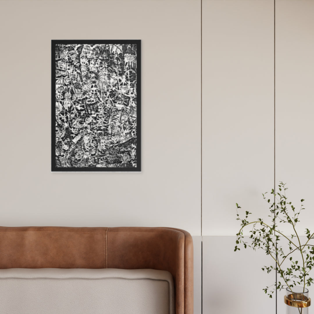 Paul Klee - Small World (1914) | Abstract Wall Art
