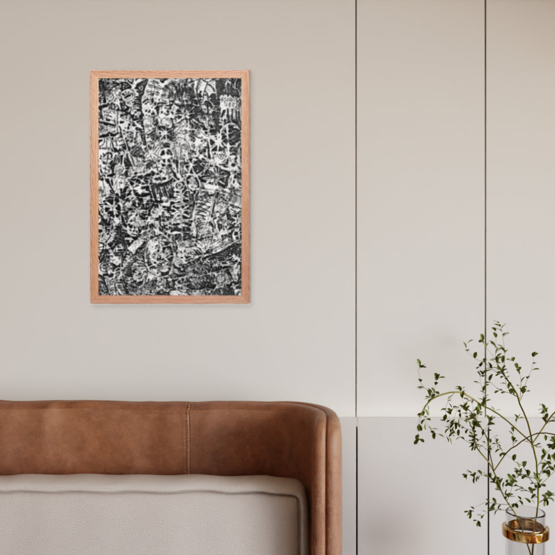 Paul Klee - Small World (1914) | Abstract Wall Art