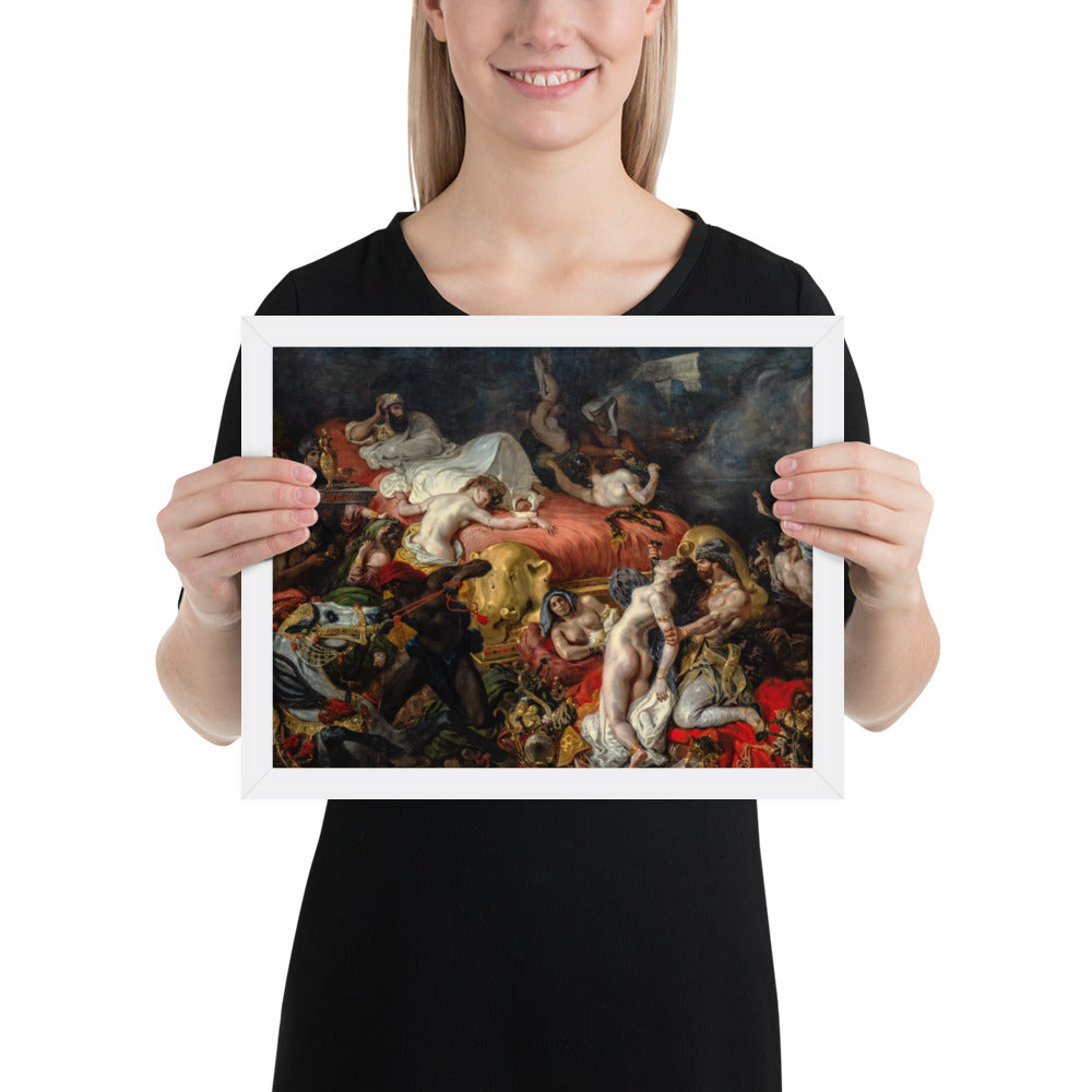 The Death of Sardanapalus by Eugène Delacroix