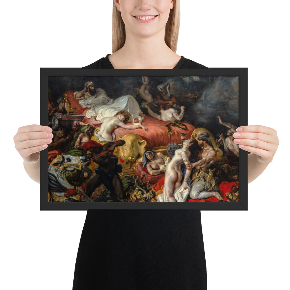 The Death of Sardanapalus by Eugène Delacroix