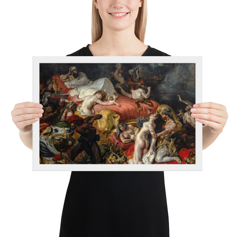 The Death of Sardanapalus by Eugène Delacroix