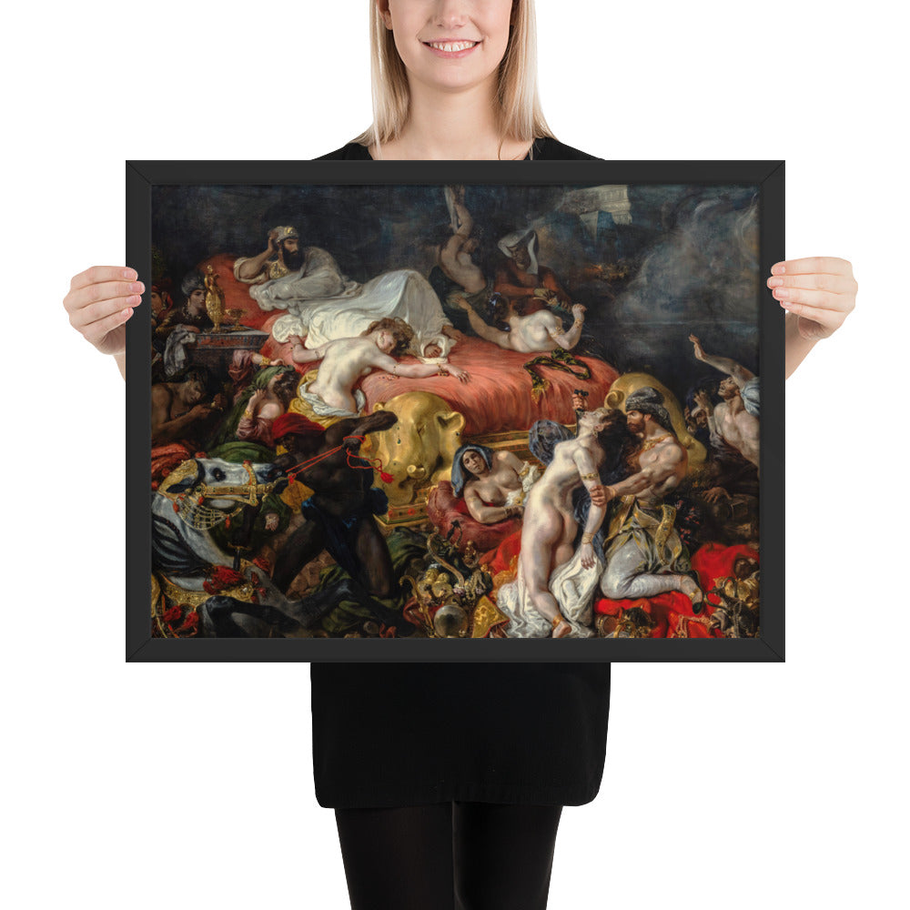 The Death of Sardanapalus by Eugène Delacroix