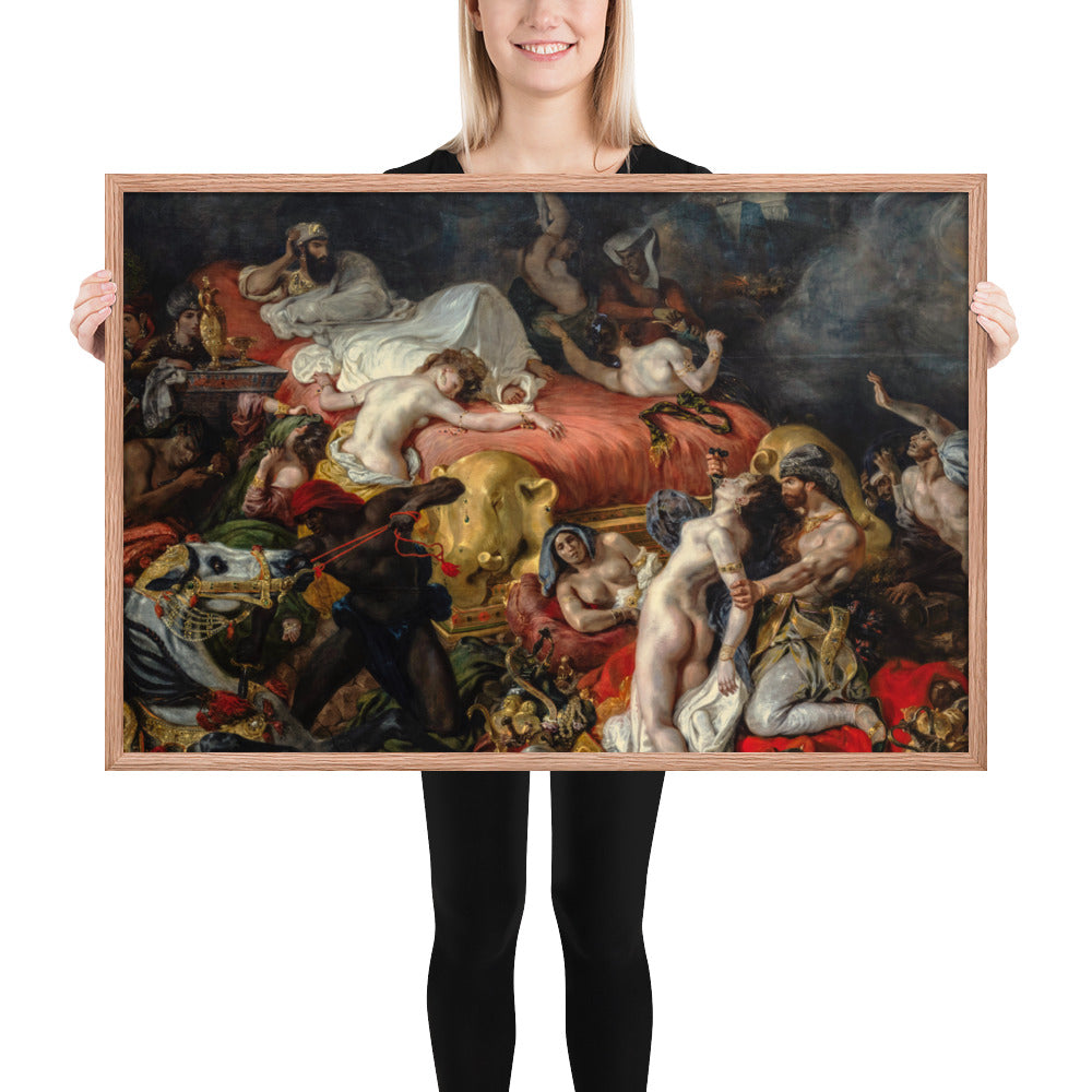 The Death of Sardanapalus by Eugène Delacroix