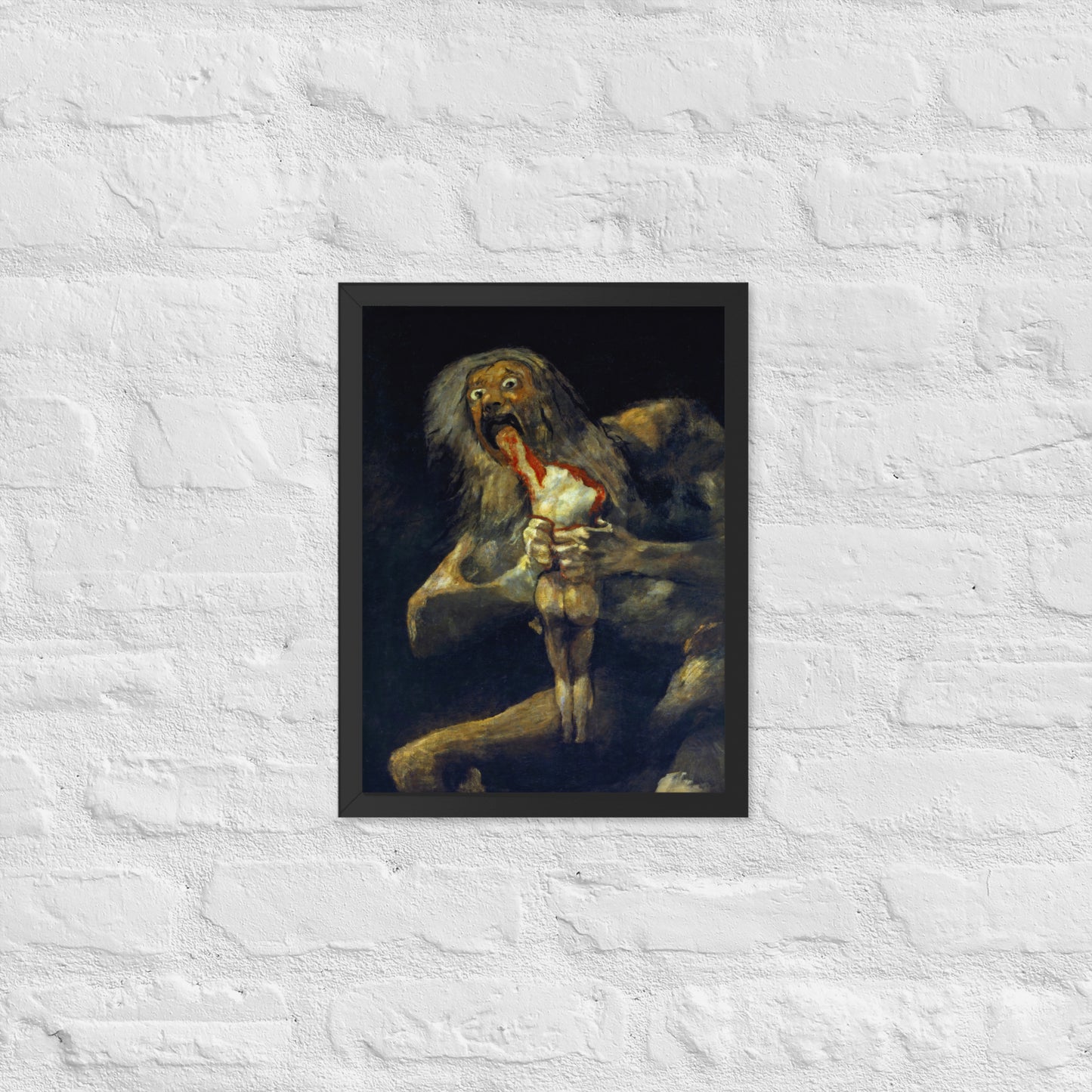Saturn Devouring his Son by Francisco Goya