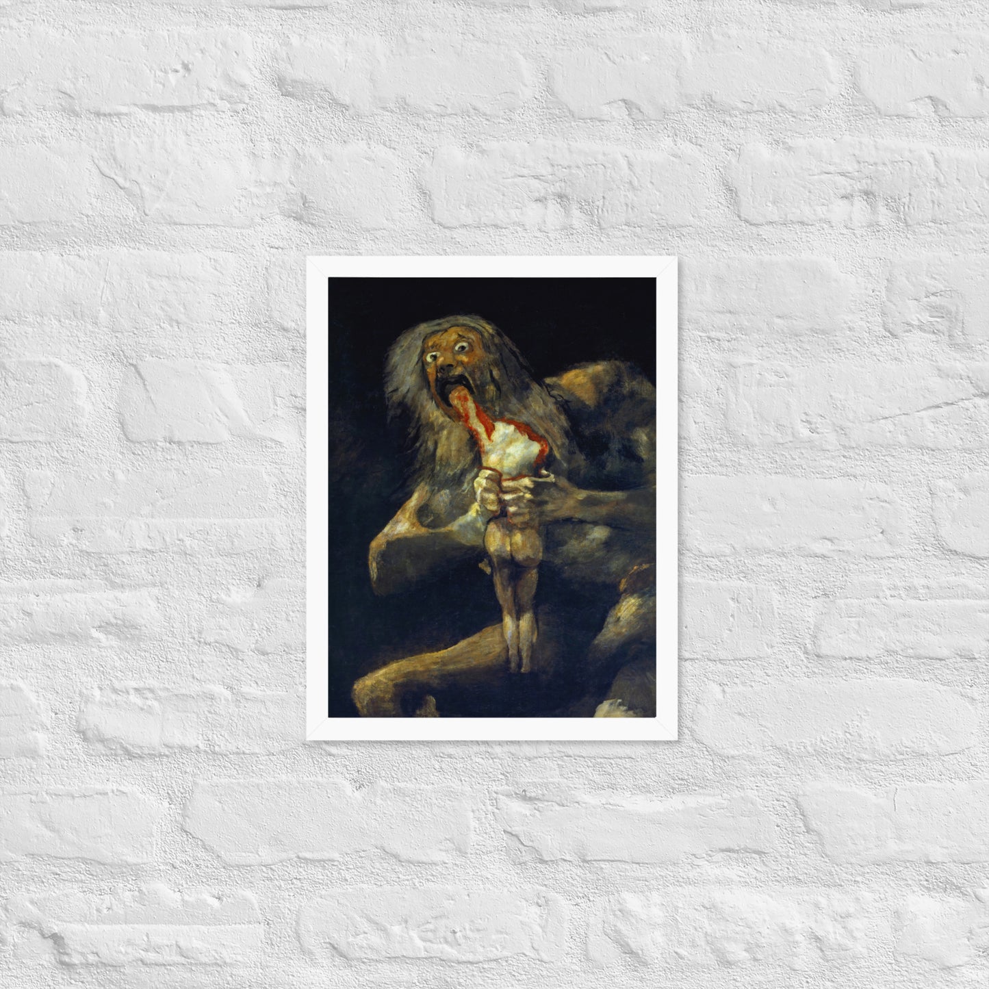 Saturn Devouring his Son by Francisco Goya