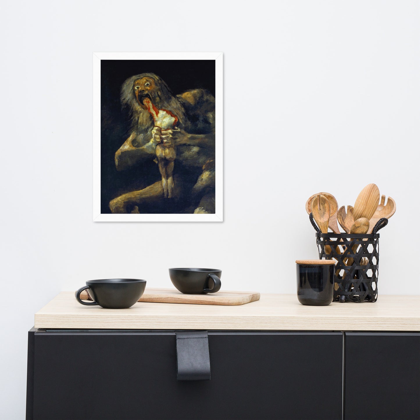 Saturn Devouring his Son by Francisco Goya