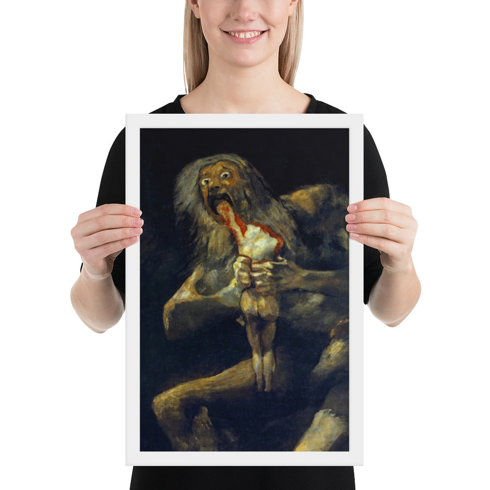 Saturn Devouring his Son by Francisco Goya