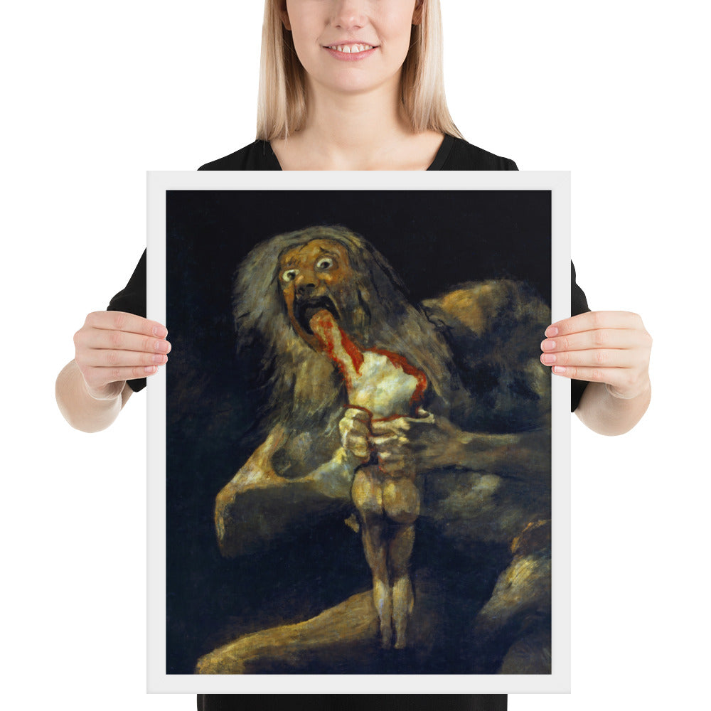 Saturn Devouring his Son by Francisco Goya