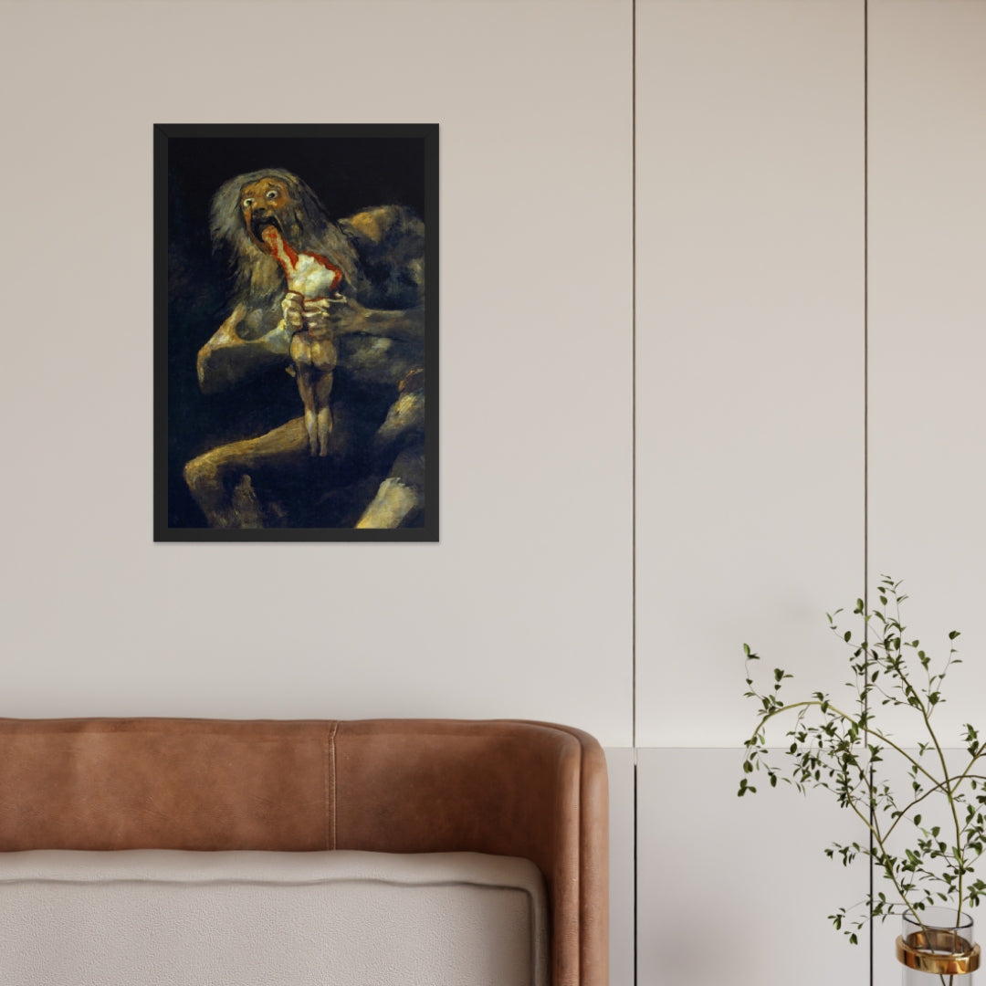 Saturn Devouring his Son by Francisco Goya