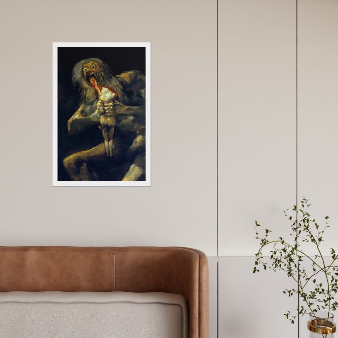 Saturn Devouring his Son by Francisco Goya