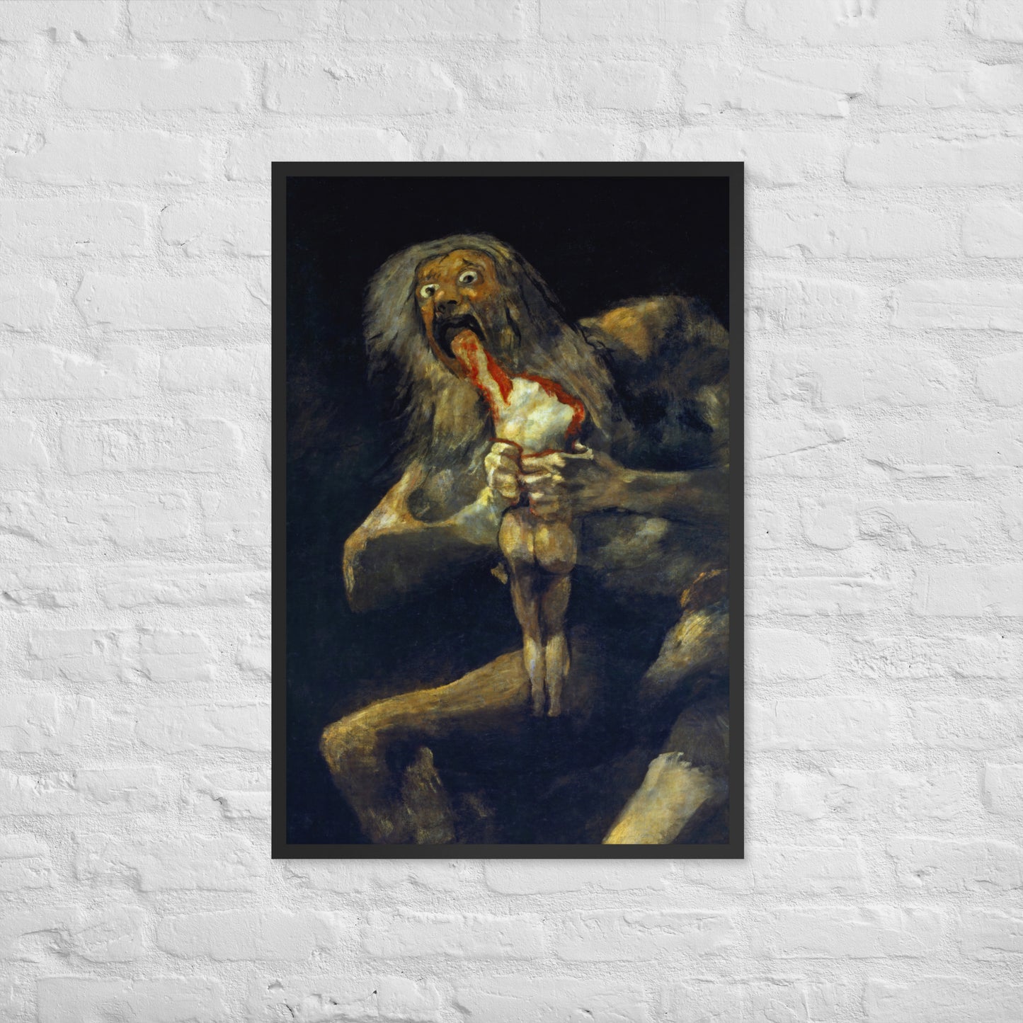 Saturn Devouring his Son by Francisco Goya