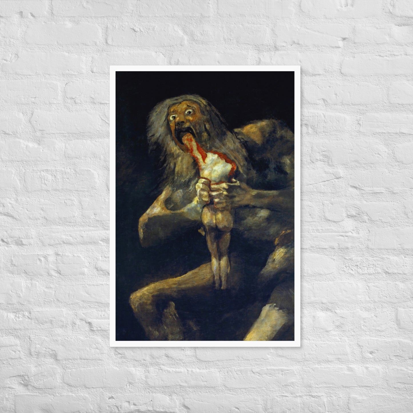 Saturn Devouring his Son by Francisco Goya
