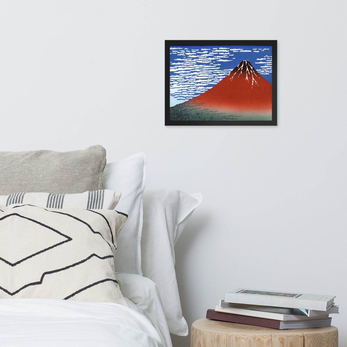 South Wind, Clear Sky (Red Fuji) by Katsushika Hokusai
