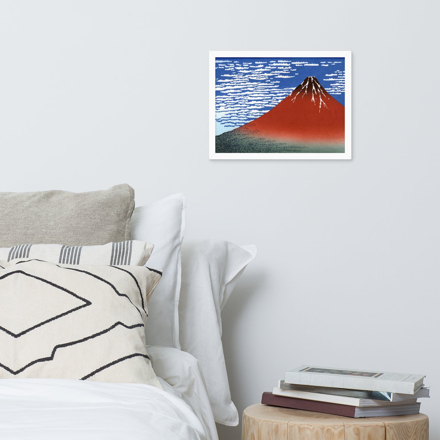 South Wind, Clear Sky (Red Fuji) by Katsushika Hokusai