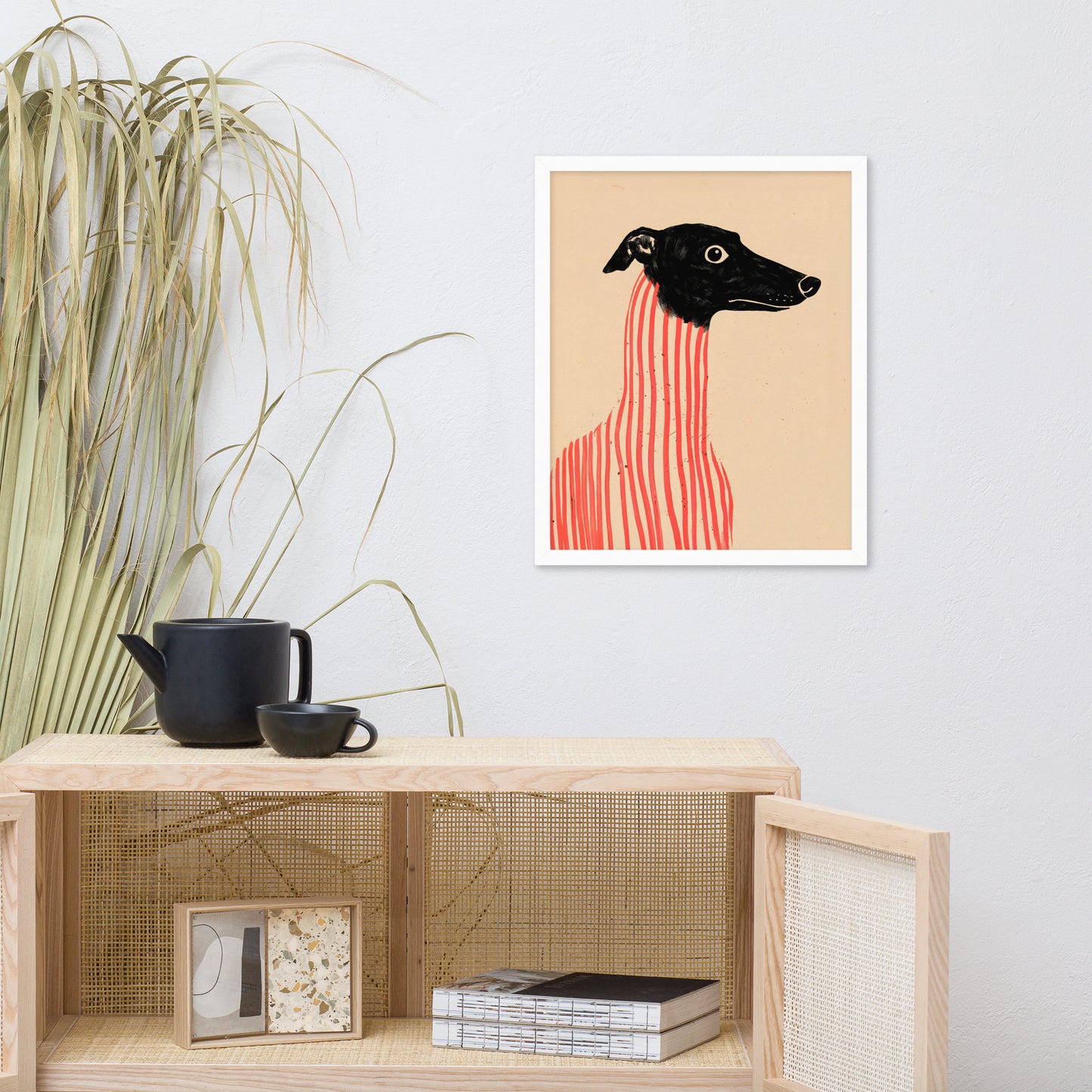 Stripe Hound – Surreal Greyhound