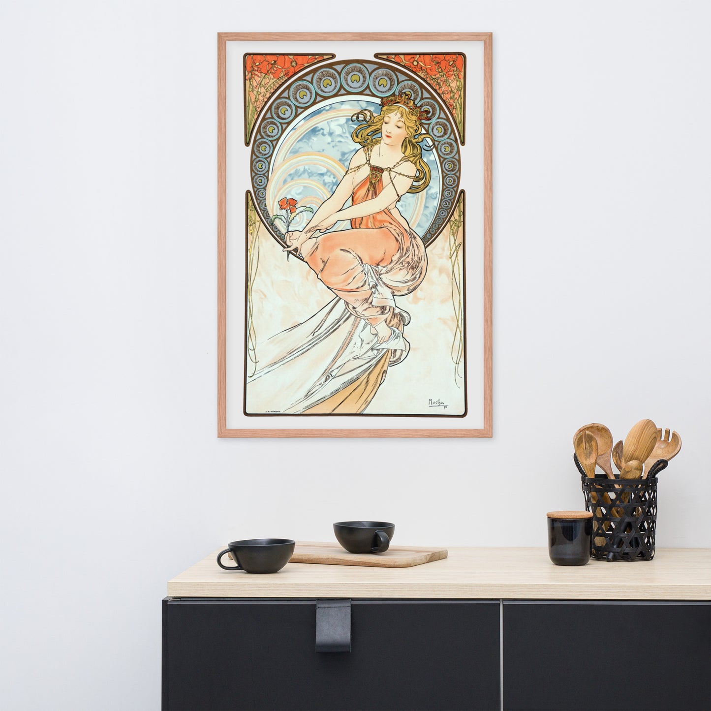 The Arts, Painting by Alphonse Maria Mucha