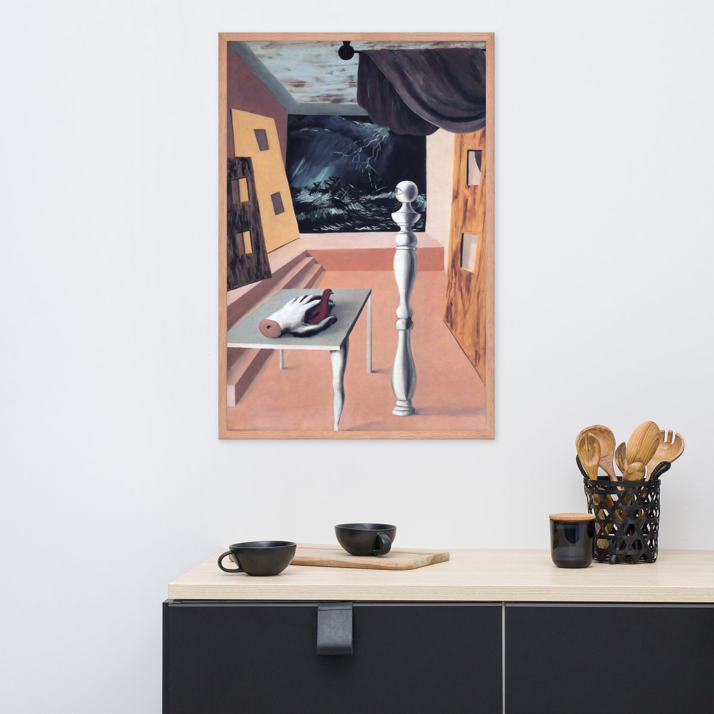 The Difficult Crossing by Rene Magritte