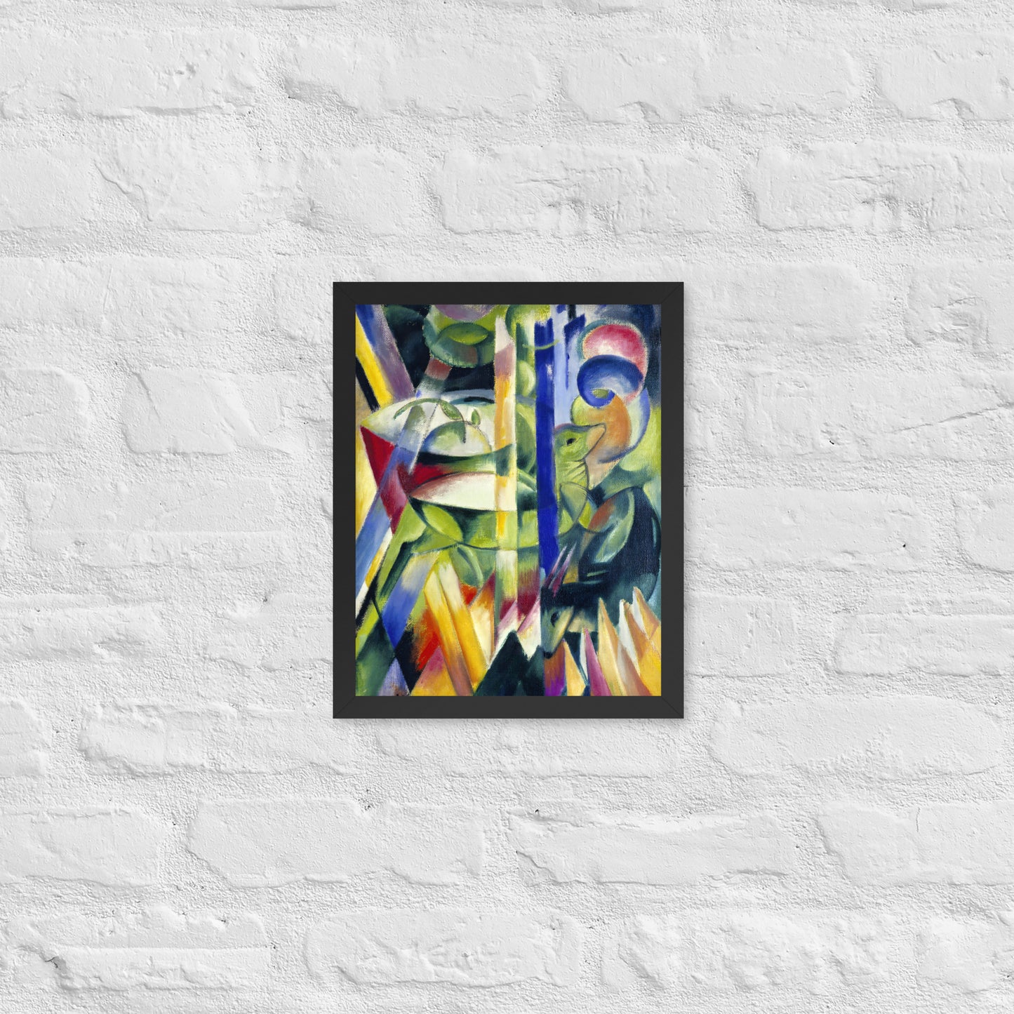The Little Mountain Goats by Franz Marc
