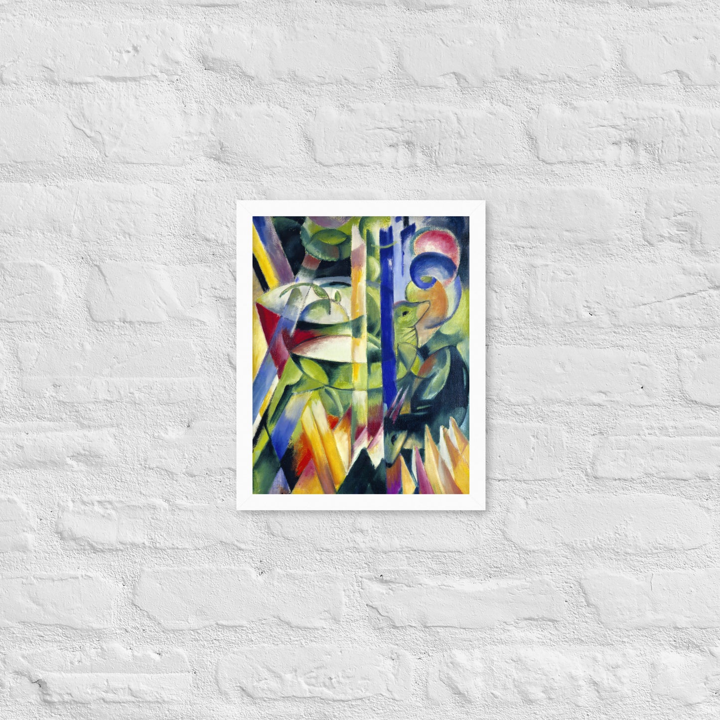 The Little Mountain Goats by Franz Marc