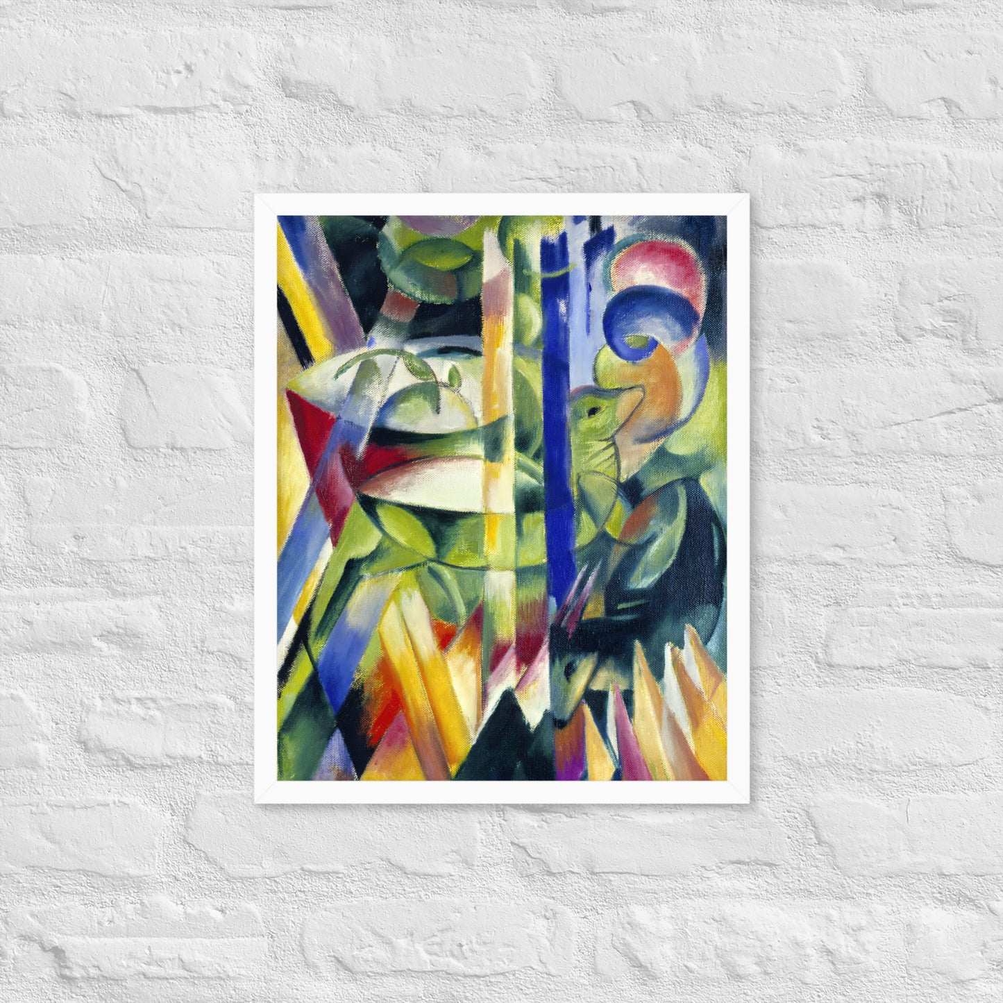 The Little Mountain Goats by Franz Marc