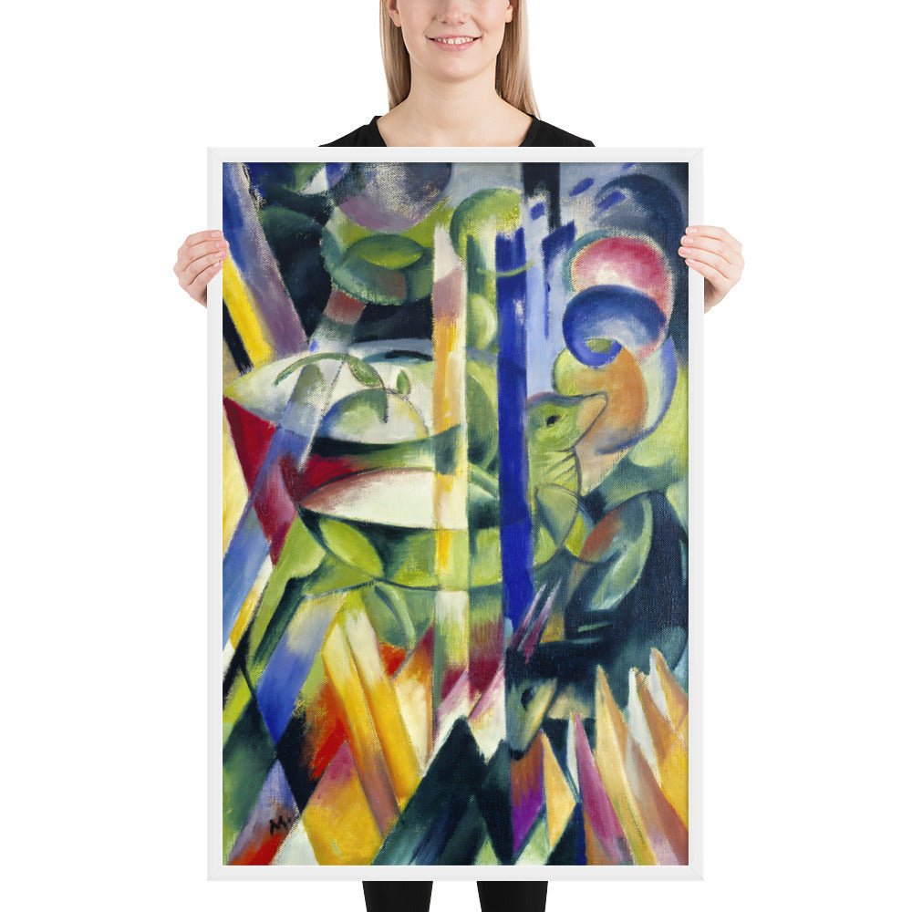 The Little Mountain Goats by Franz Marc