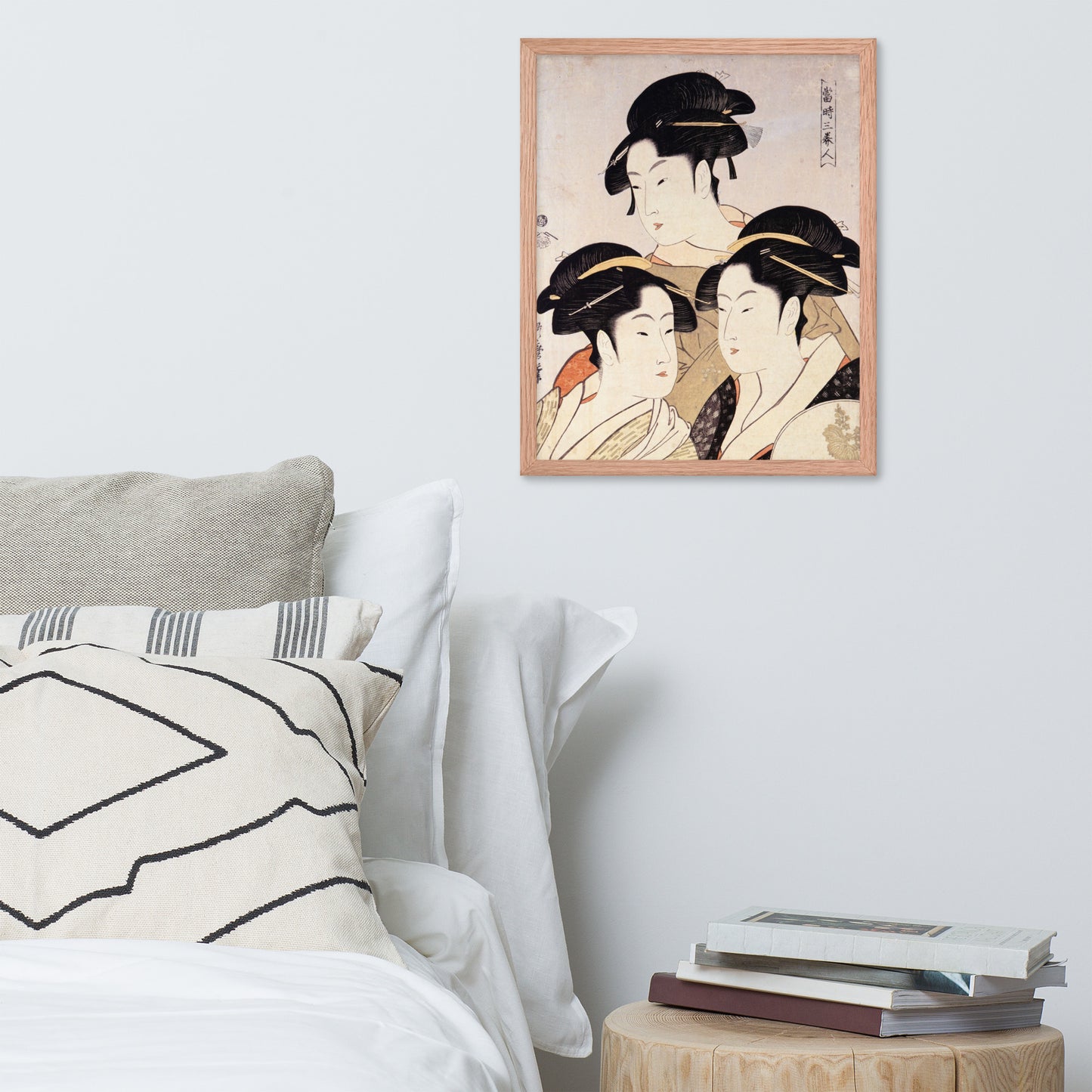 Three Beauties of the Present Day by Kitagawa Utamaro