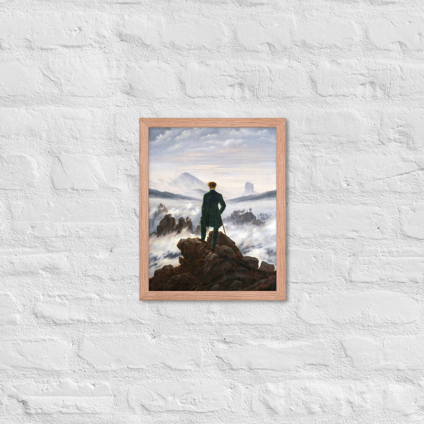 The Wanderer Above The Sea of Fog by Caspar David Friedrich
