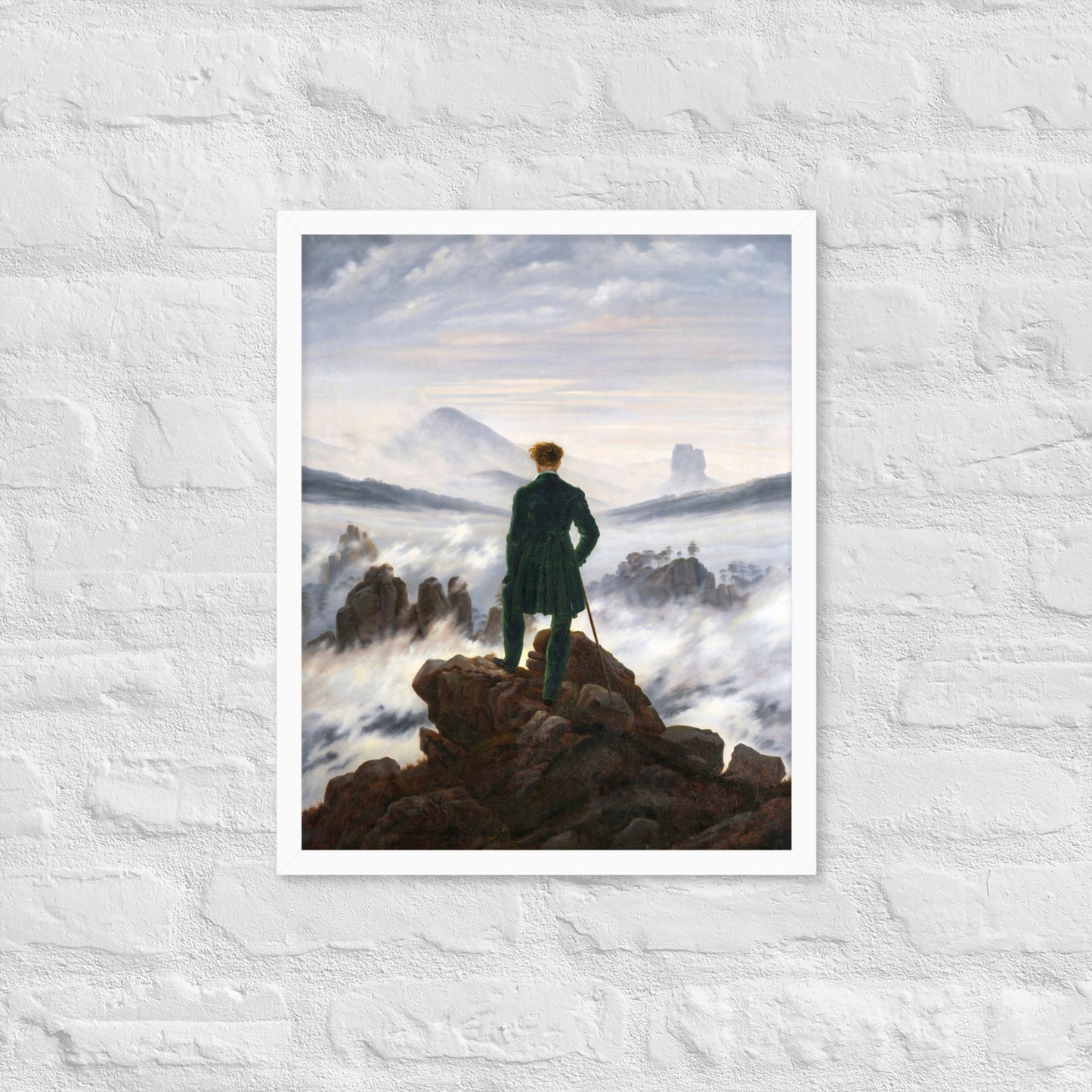 The Wanderer Above The Sea of Fog by Caspar David Friedrich